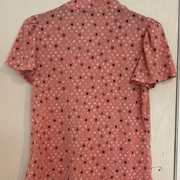 Adrienne Vittadini Short Sleeve Blouse - Picture 2 of 3